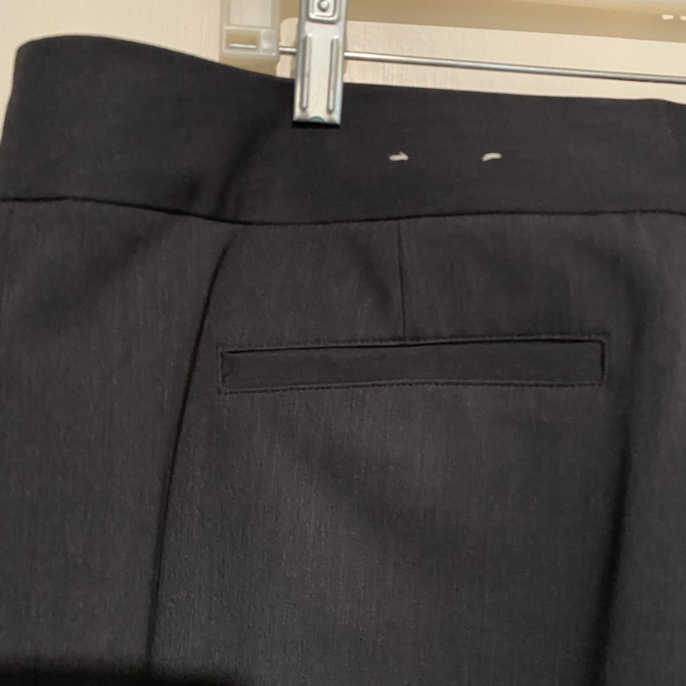 Liz Claiborne Audra Charcoal Gray Trousers Size 16 - Picture 7 of 9
